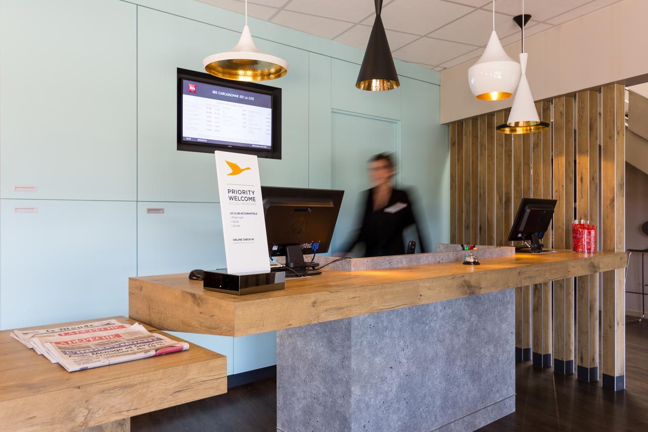 Hotel Ibis Carcassonne Est La Cite Exterior foto