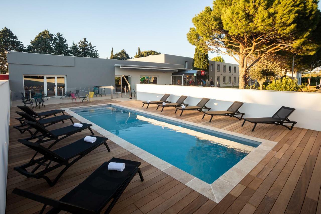 Hotel Ibis Carcassonne Est La Cite Exterior foto